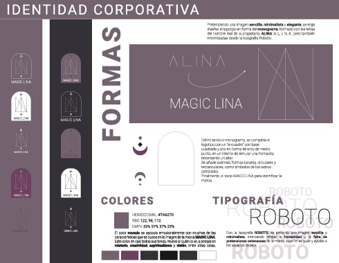 Diseño de identidad de marca - Diseño Gráfico Moncada Valencia