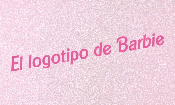 El logotipo de Barbie