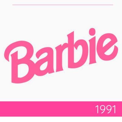 Tercer logo Barbie